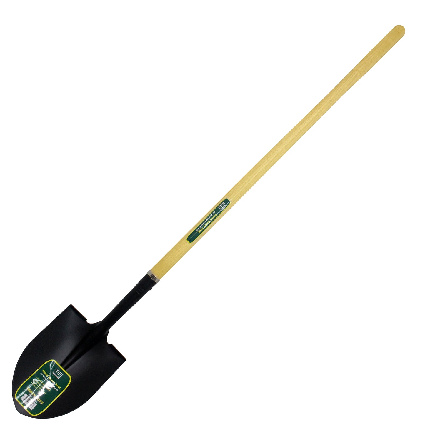 Round Point Shovel 48 in. Hardwood Handle