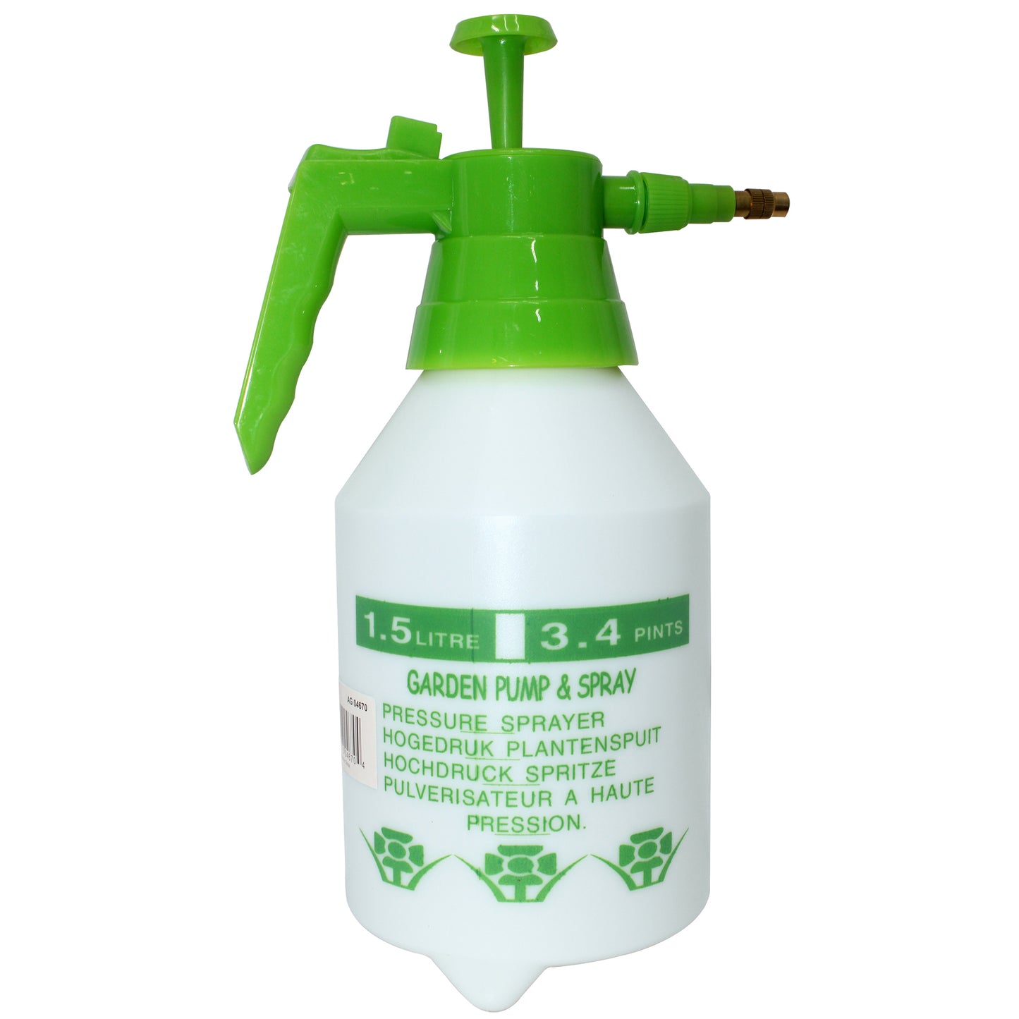 1.5 L Hand Held Garden Pump Sprayer