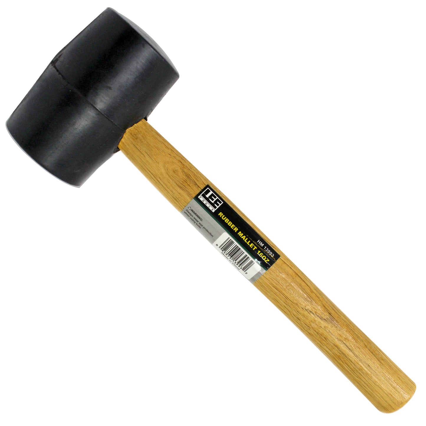 16 OZ. RUBBER MALLET - BLACK