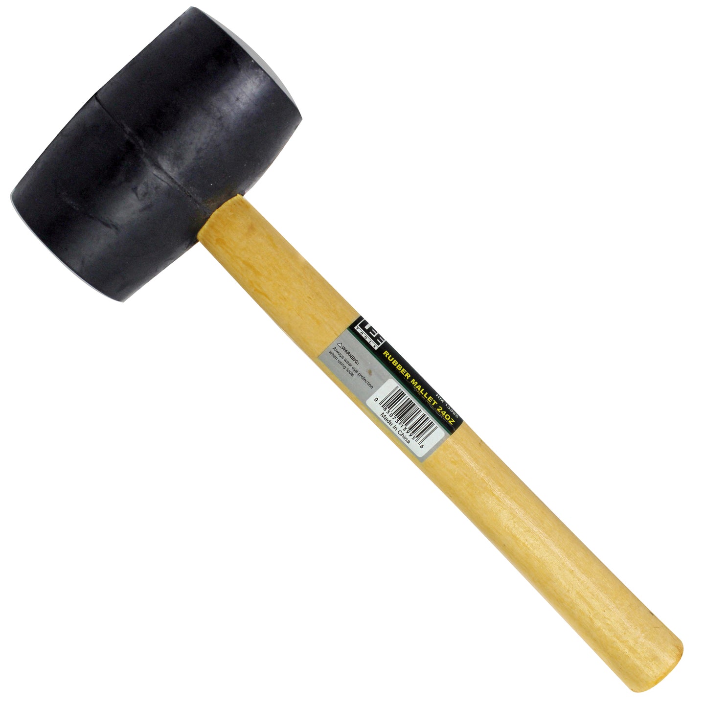 24 OZ. RUBBER MALLET - BLACK