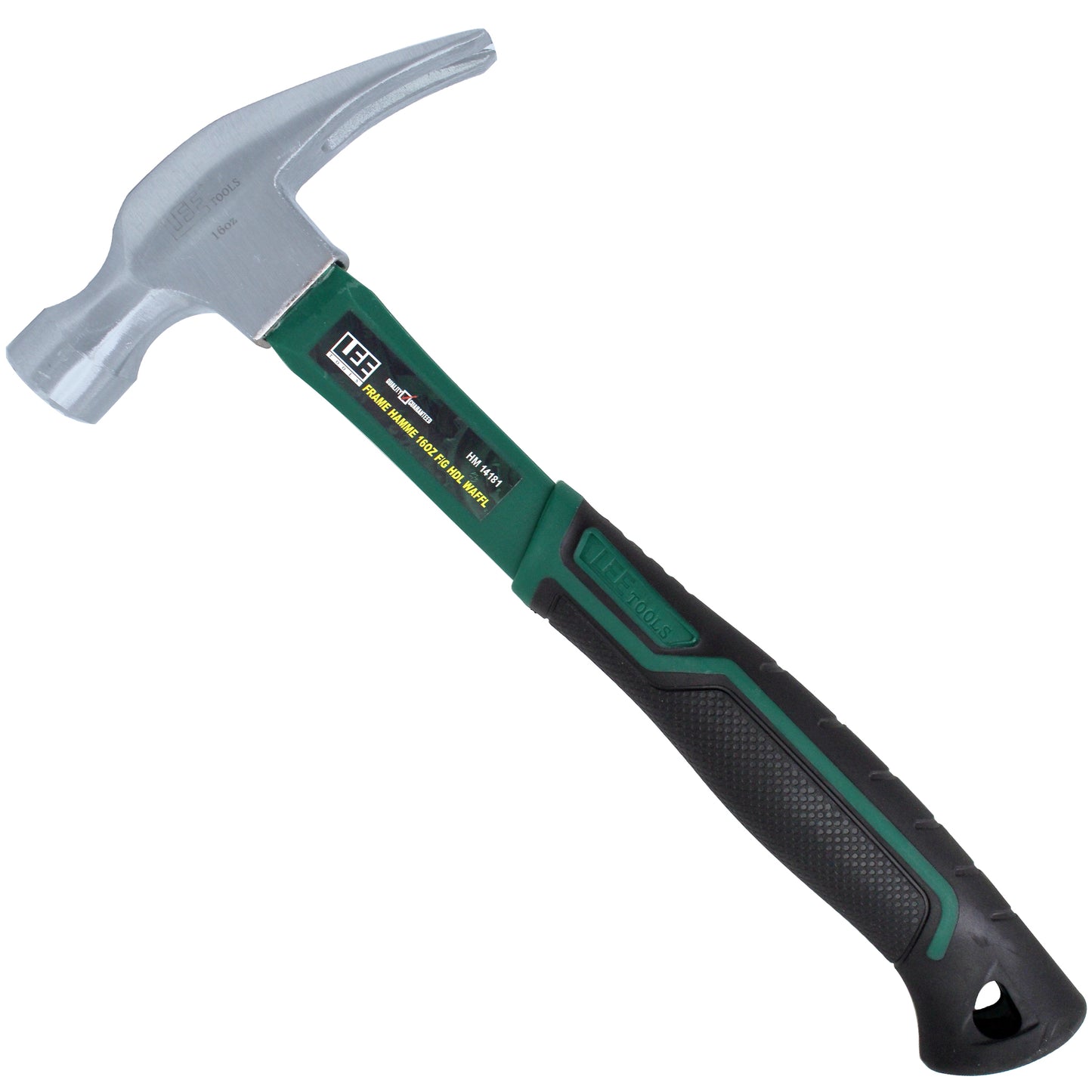 16 OZ. FIBERGLASS FRAMING HAMMER - WAFFLE
