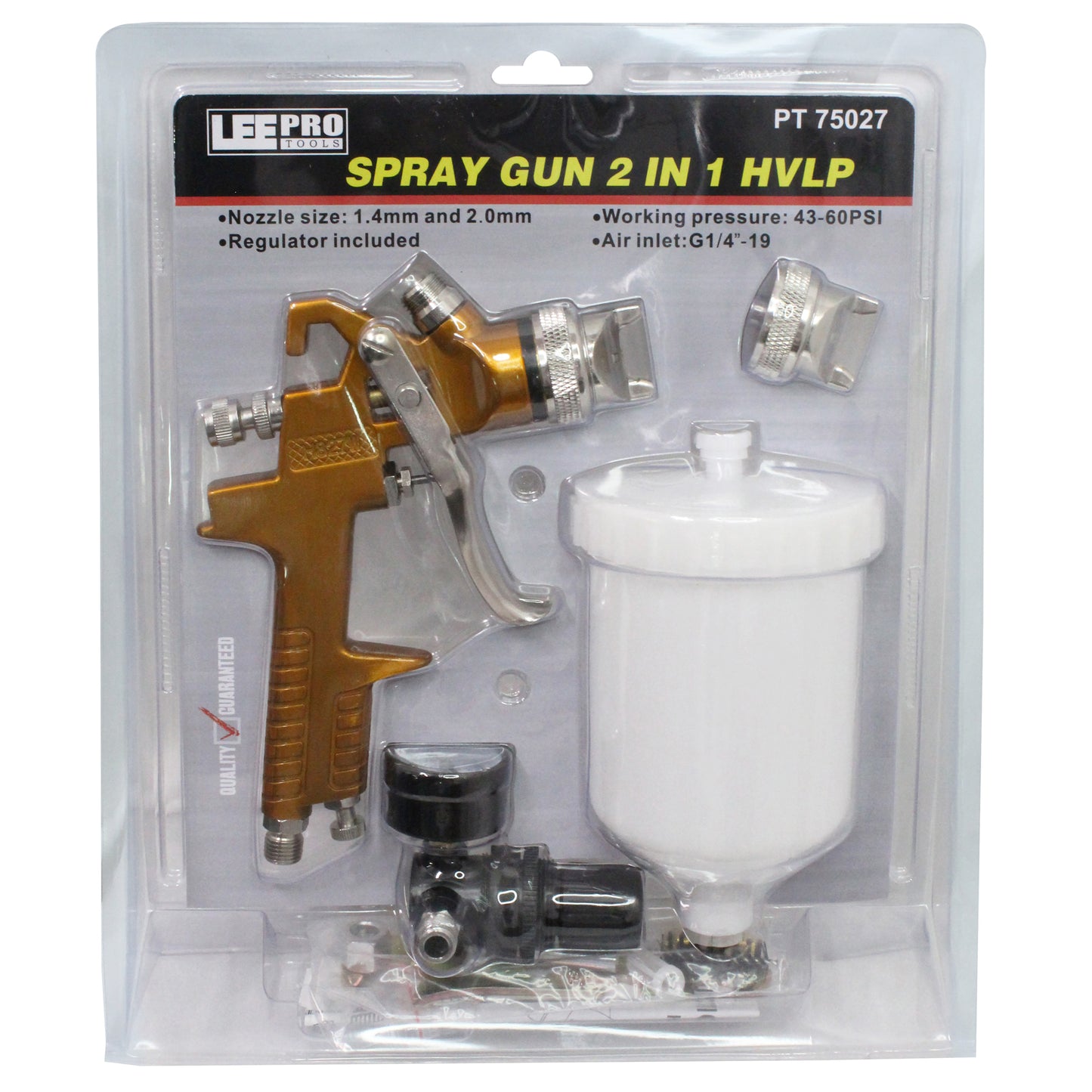 SPRAY GUN 2 IN 1 HVLP