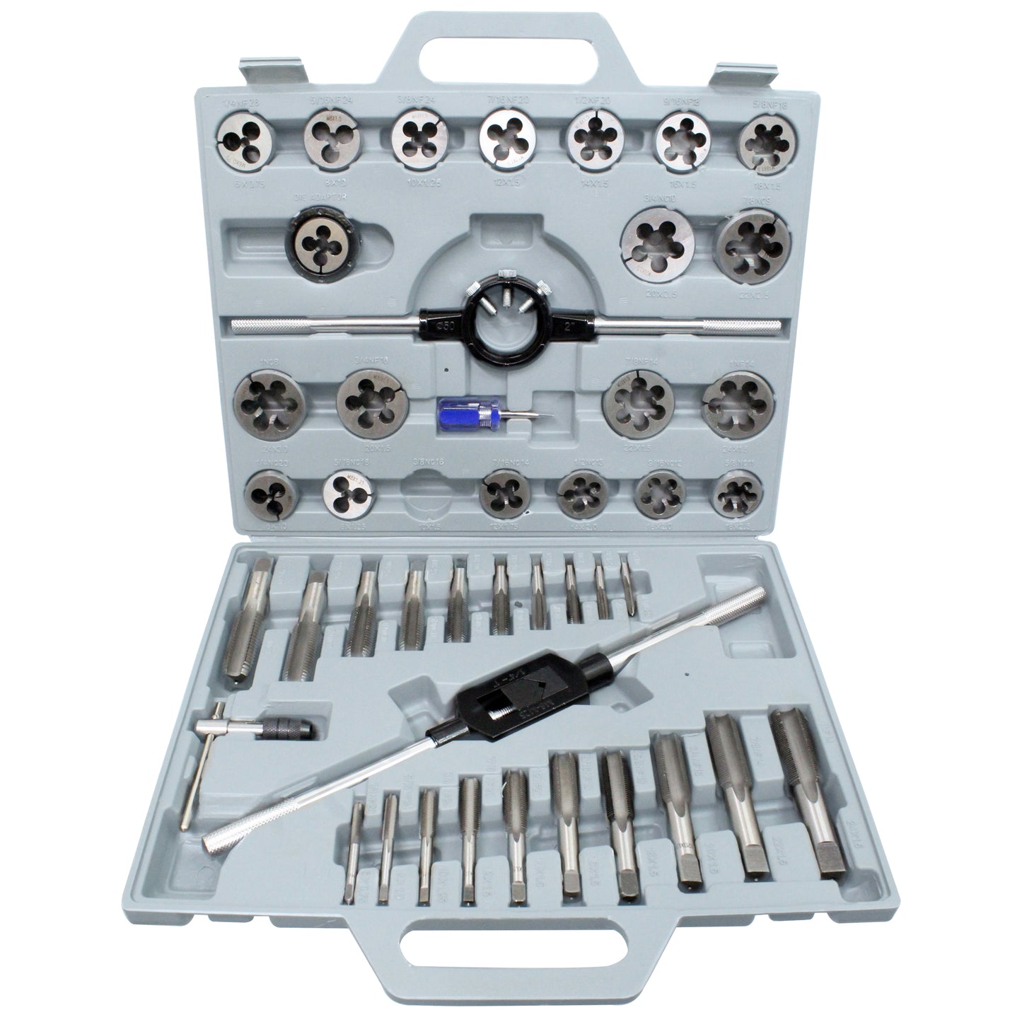 TAP & DIE SET 45PC JUMBO METRIC