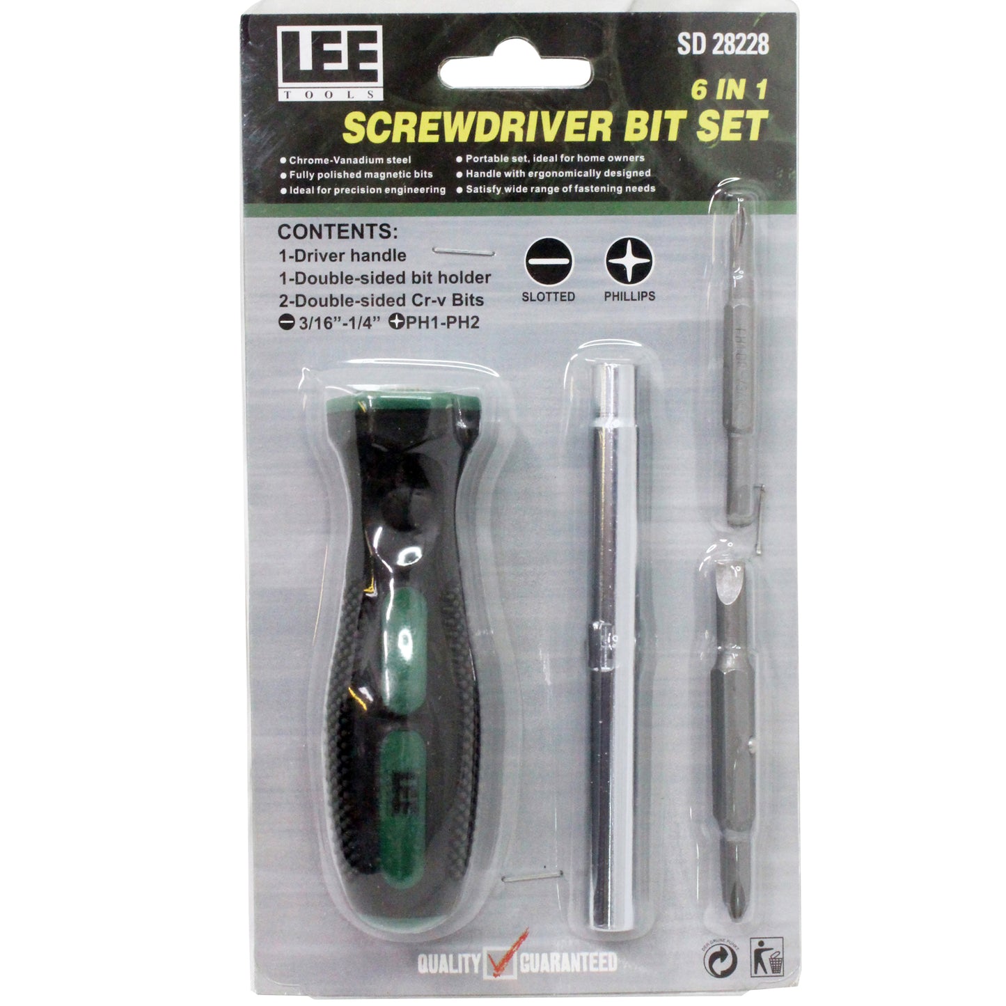 SCREWDRIVER 6IN1 DBL CD