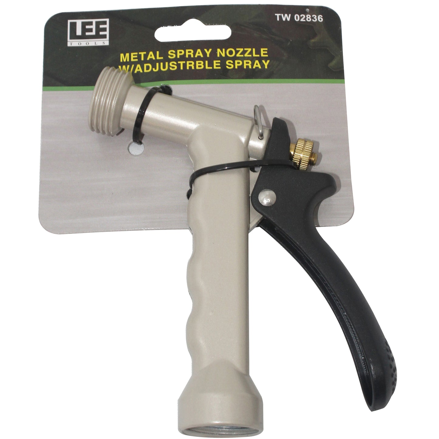 Metal Spray Nozzle with Adjustable Spray