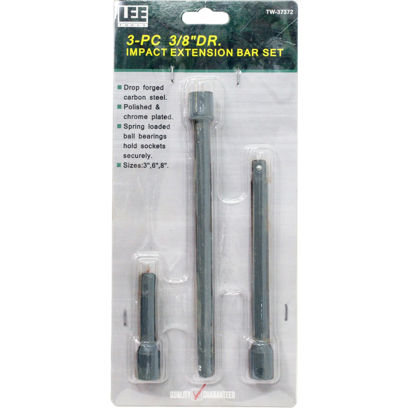 EXTENSION BAR SET 3/8DR 3PC IMP