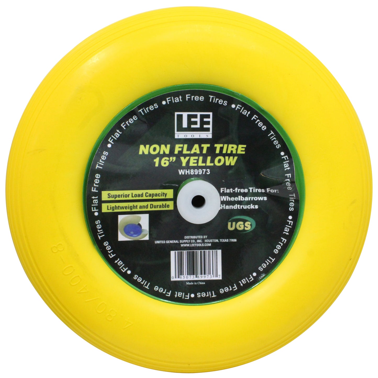 NON FLAT TIRE 16" YELLOW