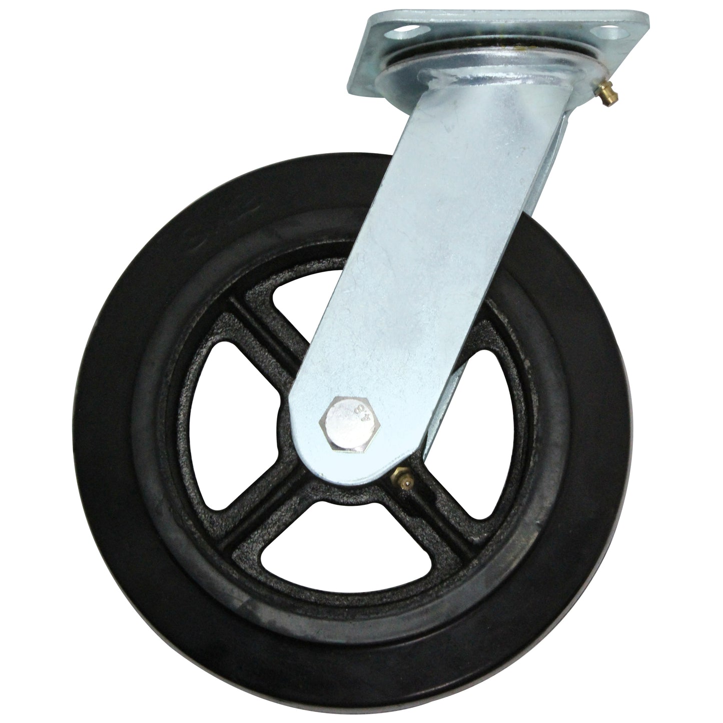 CASTER SWIVAL 8" RUBBER