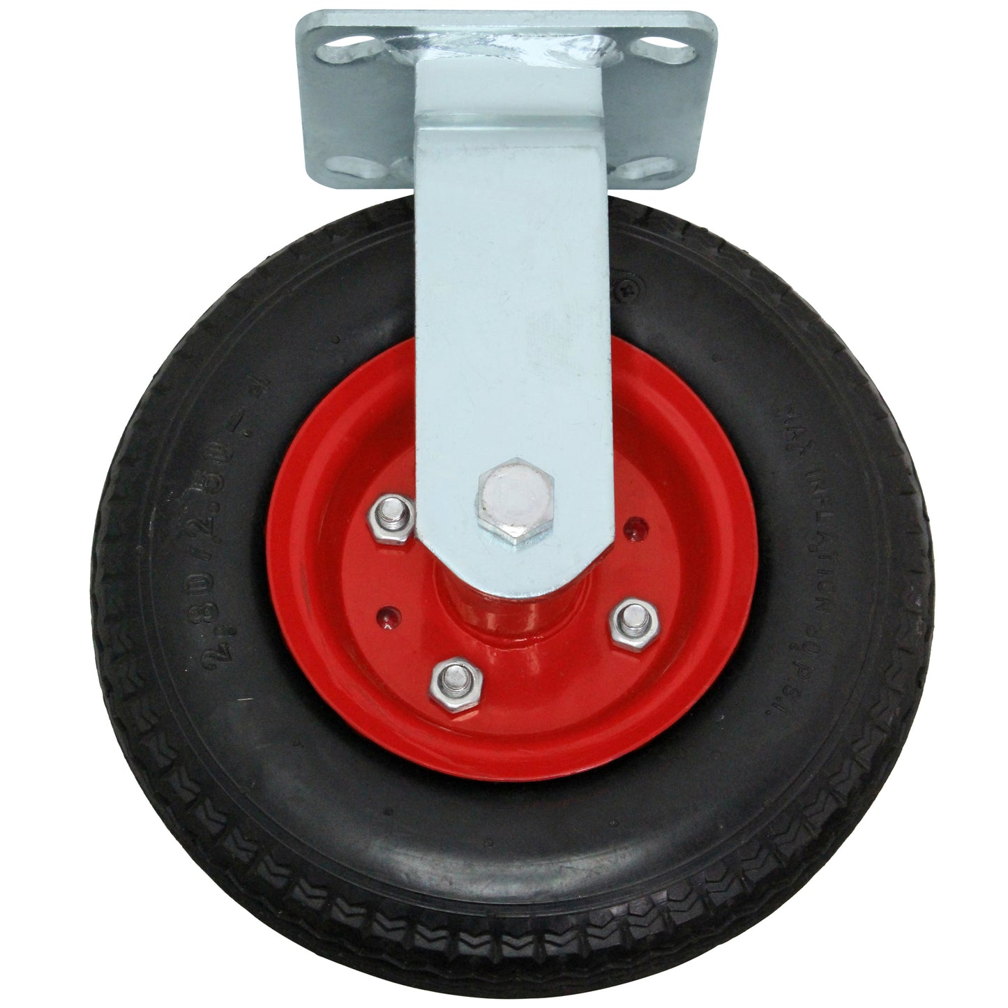 CASTER RIGID 8" PNEUMATIC TIRE