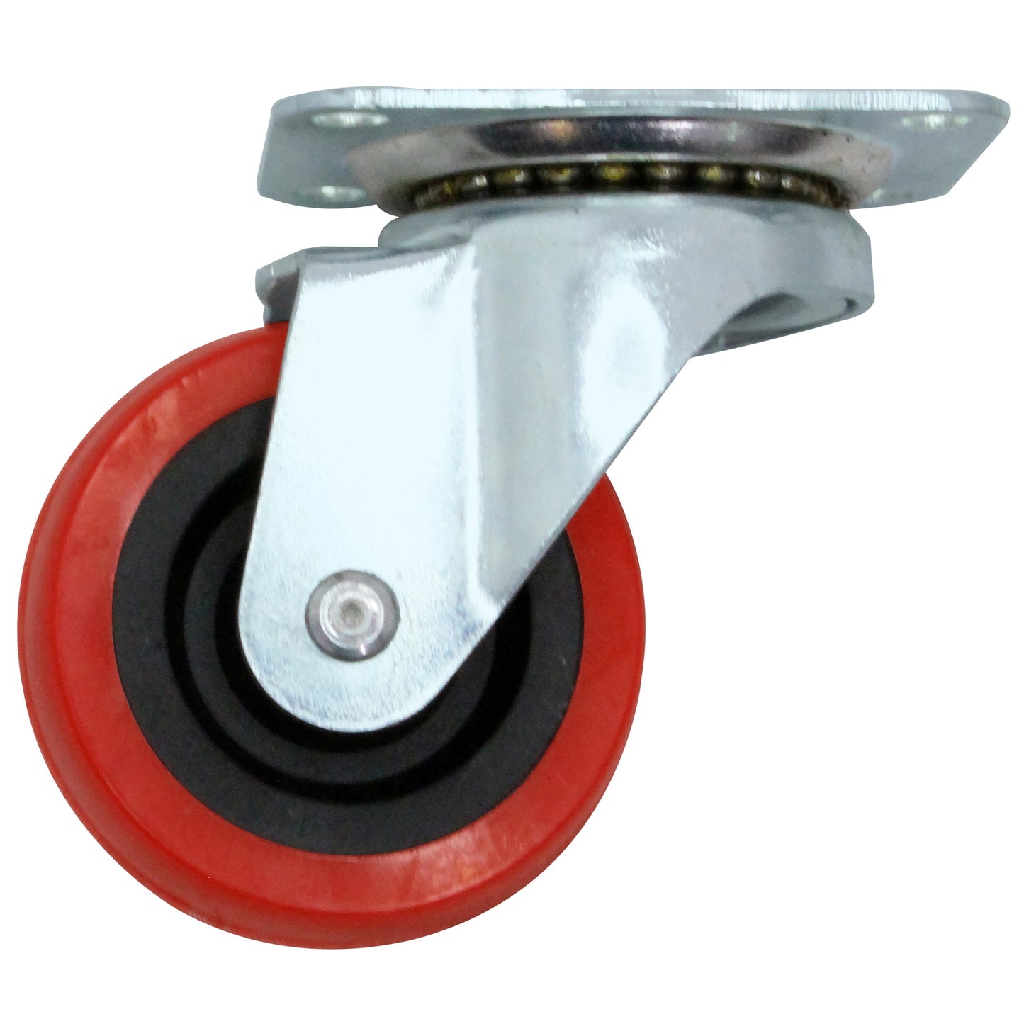 CASTER SWIVAL 2" RED PU