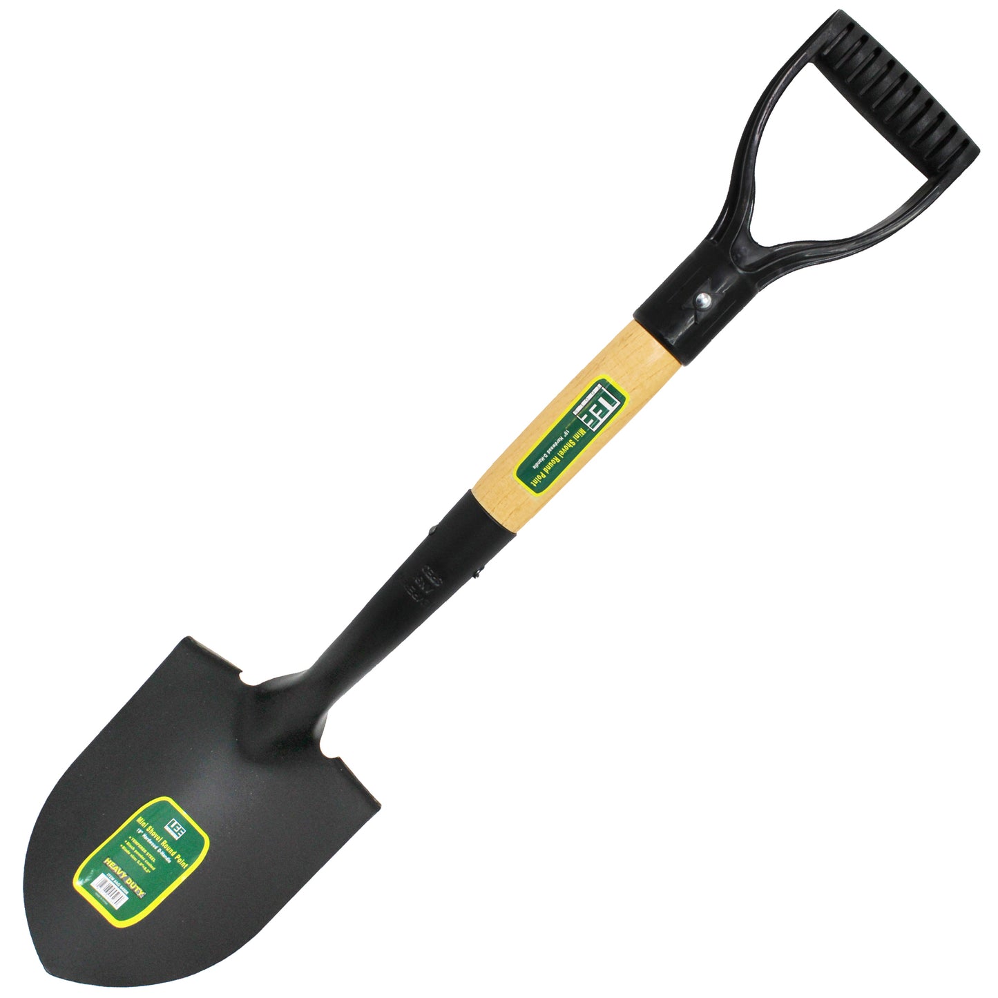 Round Point Mini Shovel 19 in. Hardwood D-Handle