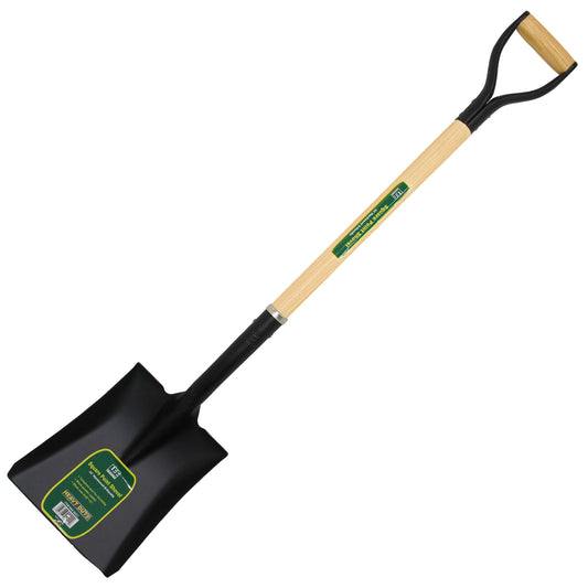 Square Point Shovel 33 in. Hardwood D-Handle