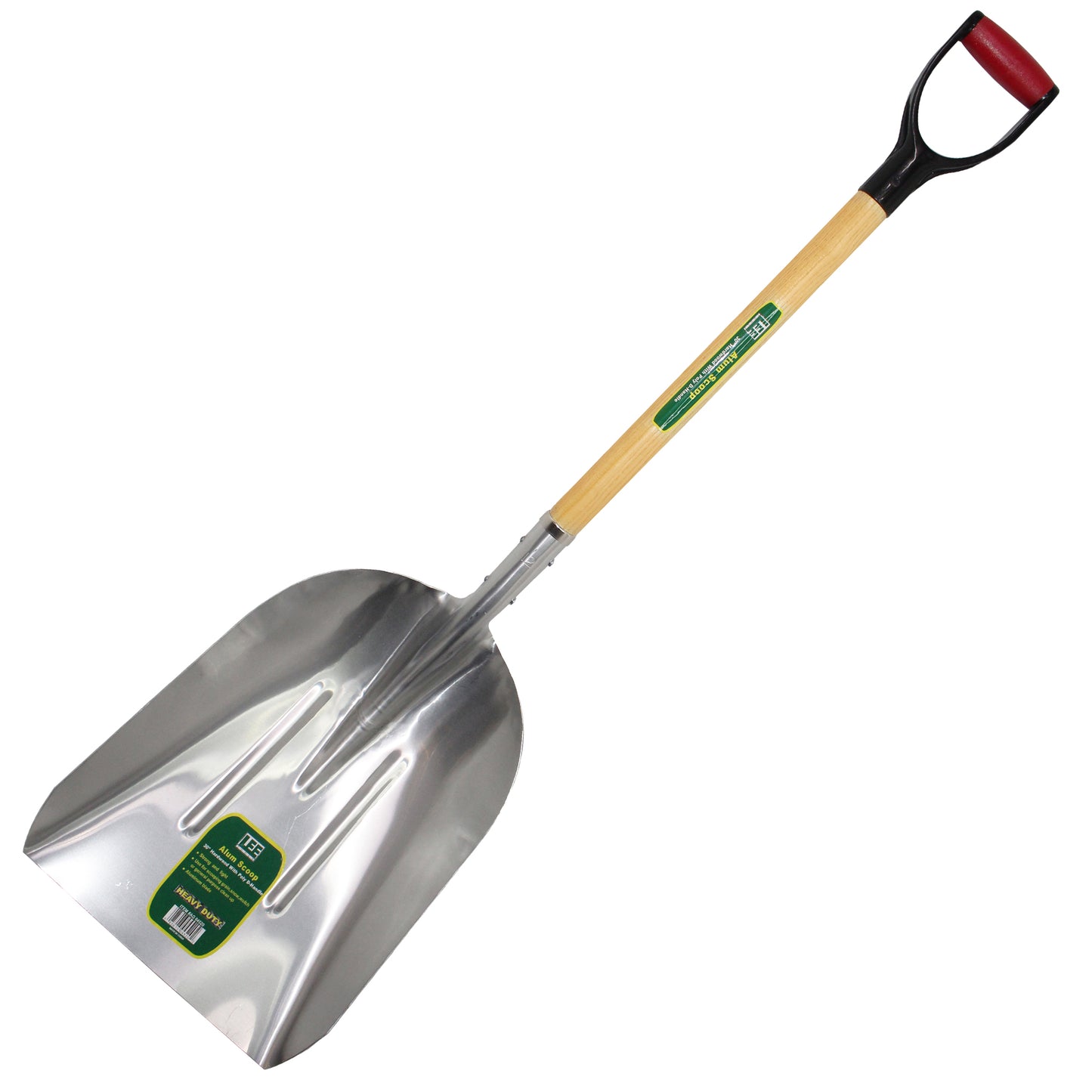 Aluminum Scoop Shovel with 30 in. Hardwood D-Handle
