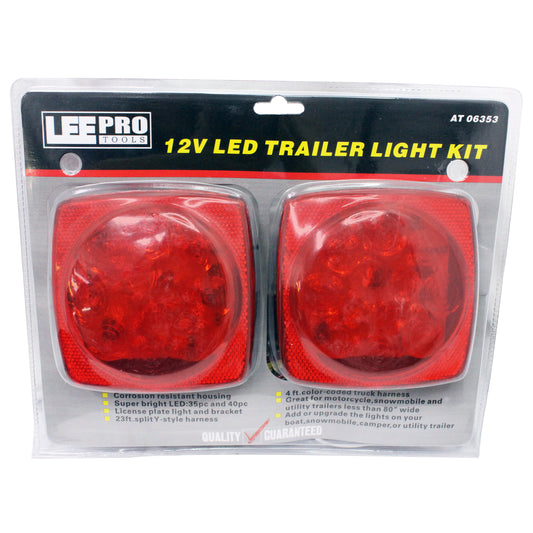 12v LED Trailer Light Kit