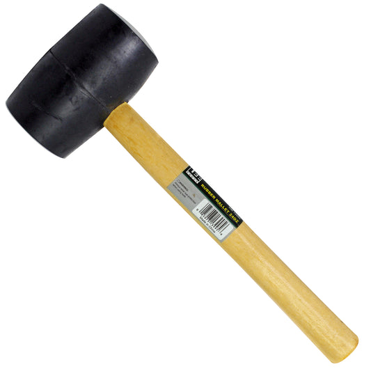 24 OZ. RUBBER MALLET - BLACK