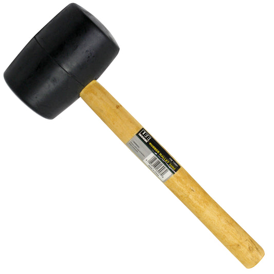 32 OZ. RUBBER MALLET - BLACK