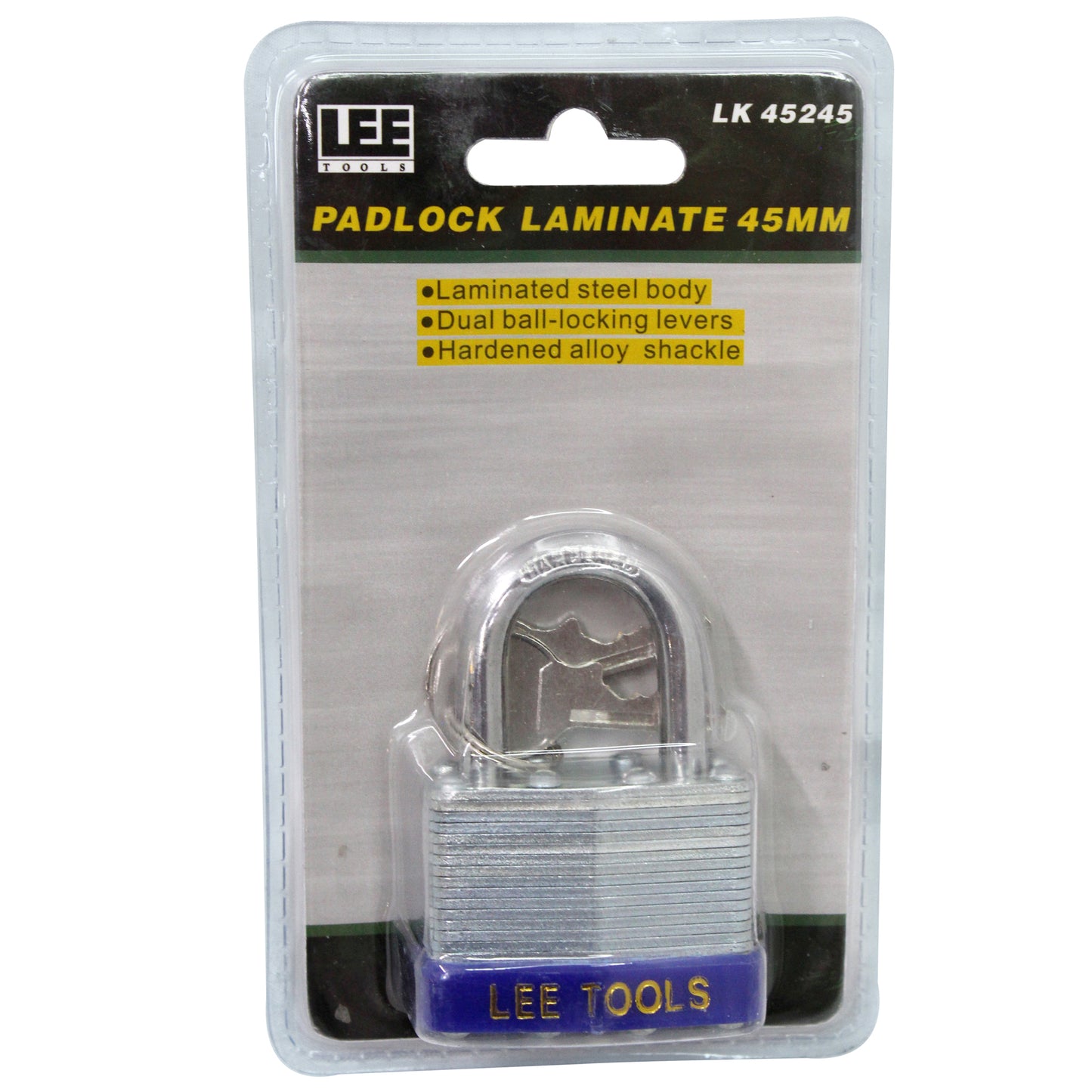 PADLOCK LAMINATE 45MM