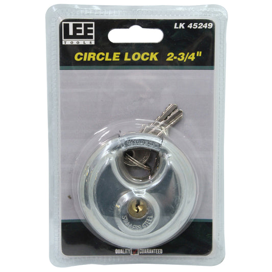 PADLOCK ROUND CIRCLE 2-3/4"