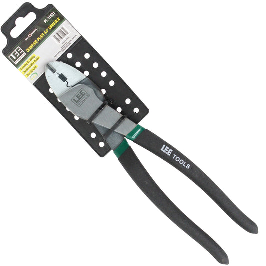 CRIMPING PLIER 9.5" GRN&BLK