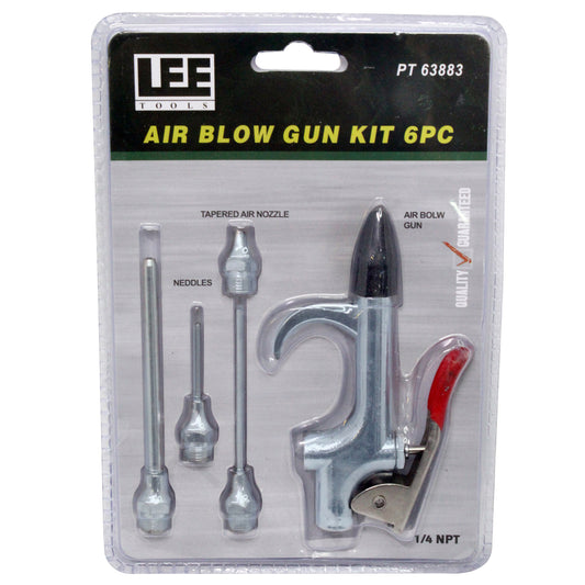 AIR BLOW GUN KIT 6PC