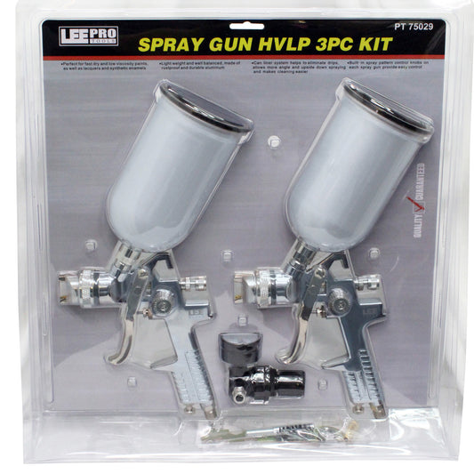 SPRAY GUN HVLP 3PC KIT