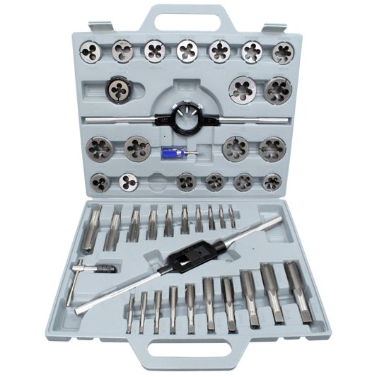 TAP & DIE SET 45PC JUMBO METRIC