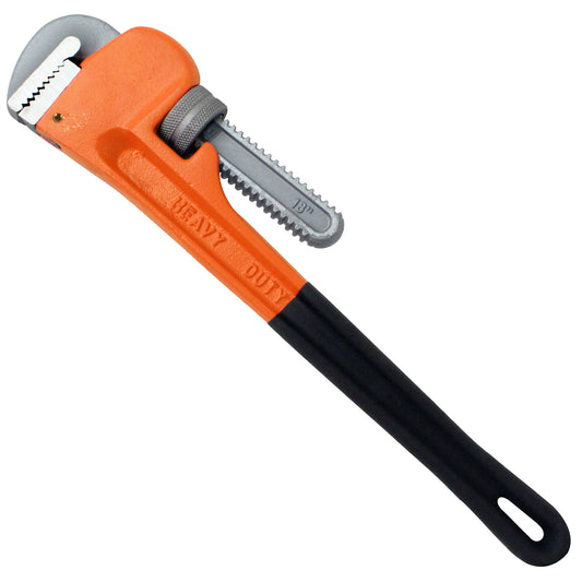 PIPE WRENCH 18" BLACK DIPPED HDL
