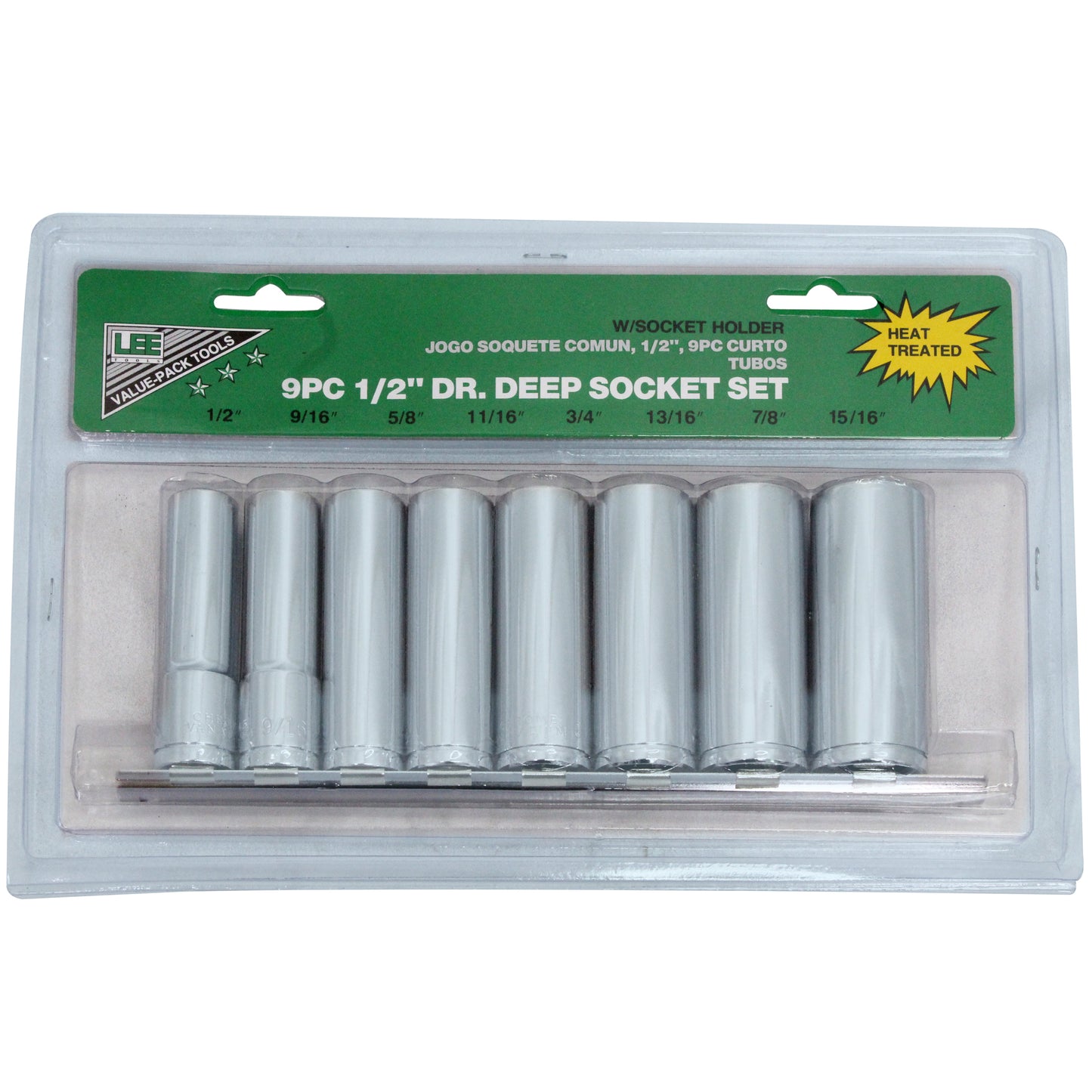 SKT SET 1/2DR 9PC DEEP SAE