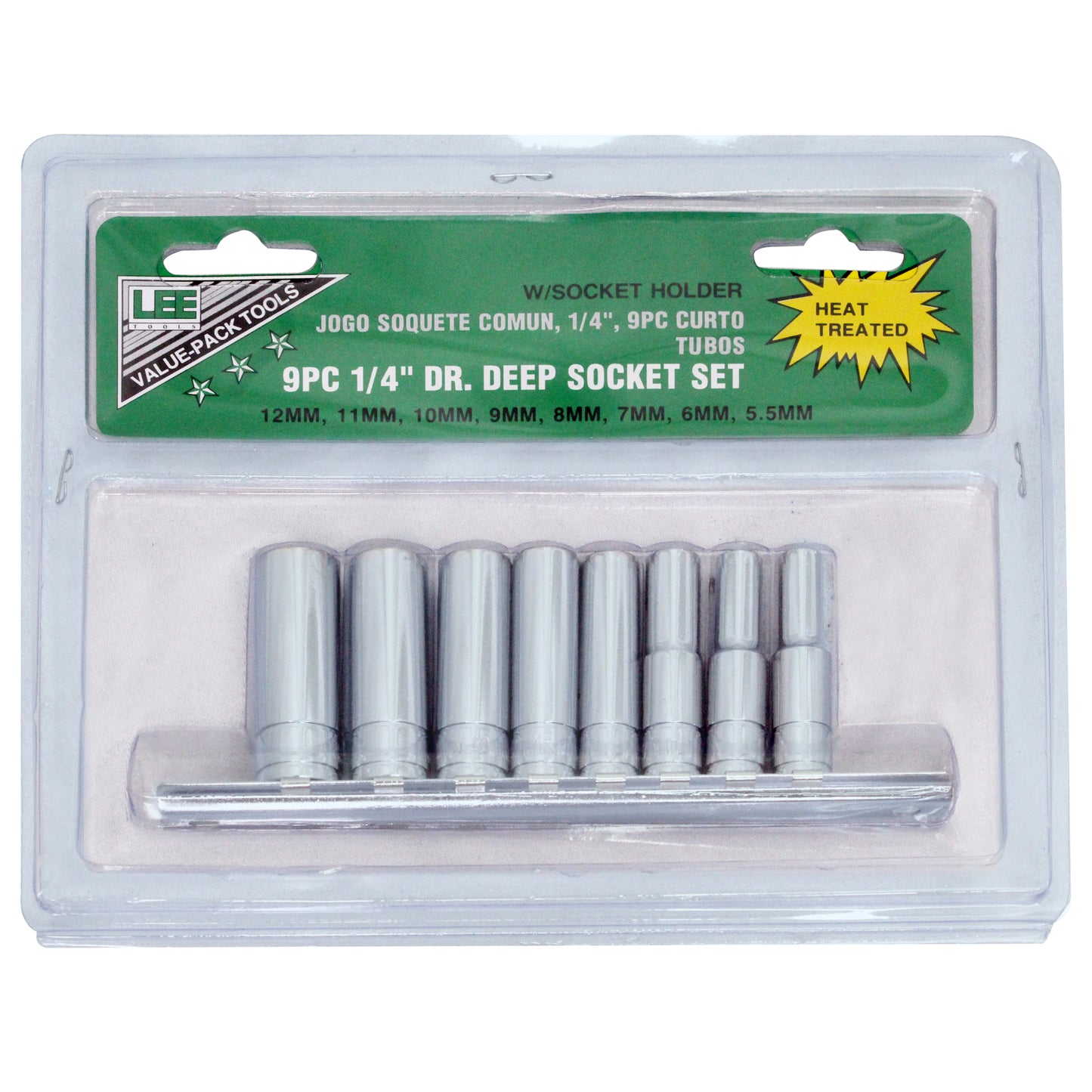 SKT SET 1/4DR 9PC DEEP MET