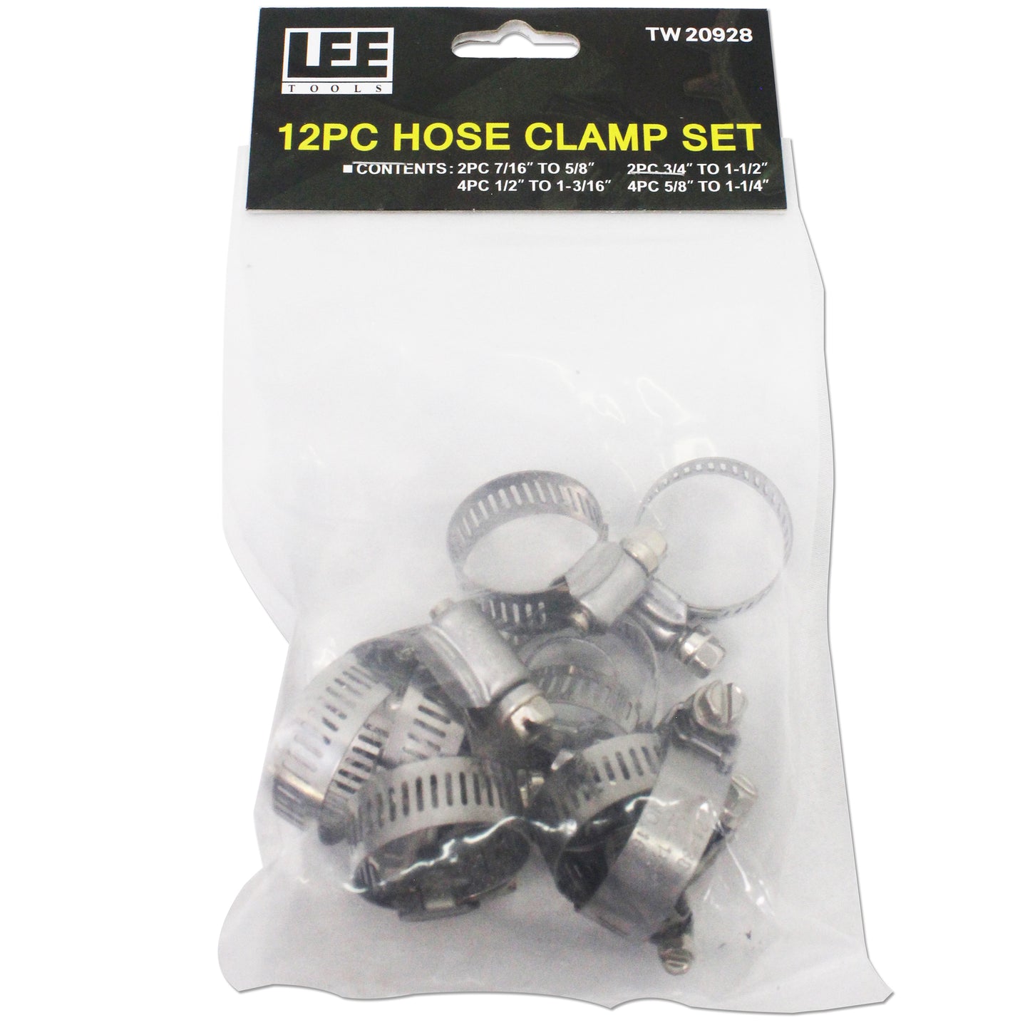 HOSE CLAMP SET 12PC