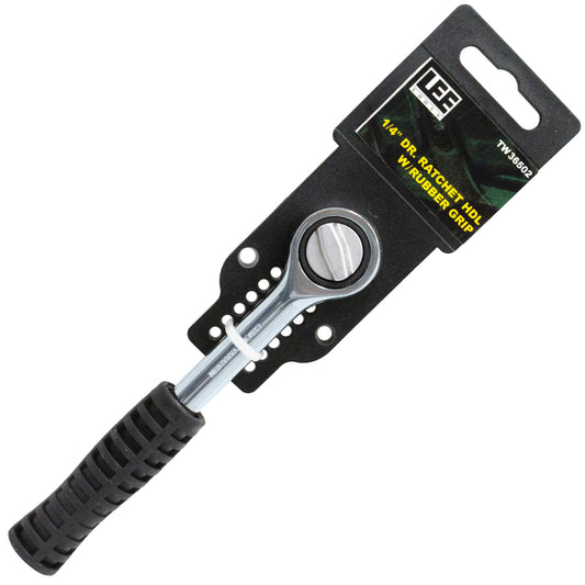 RATCHET HANDLE 1/4"DR 5.5"L GRIP