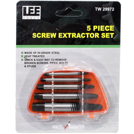 SCREW EXTRACTOR SET 5PC