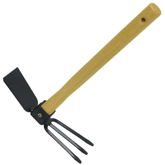 14 inch Hoe & Fork Mattock with Hardwood Handle