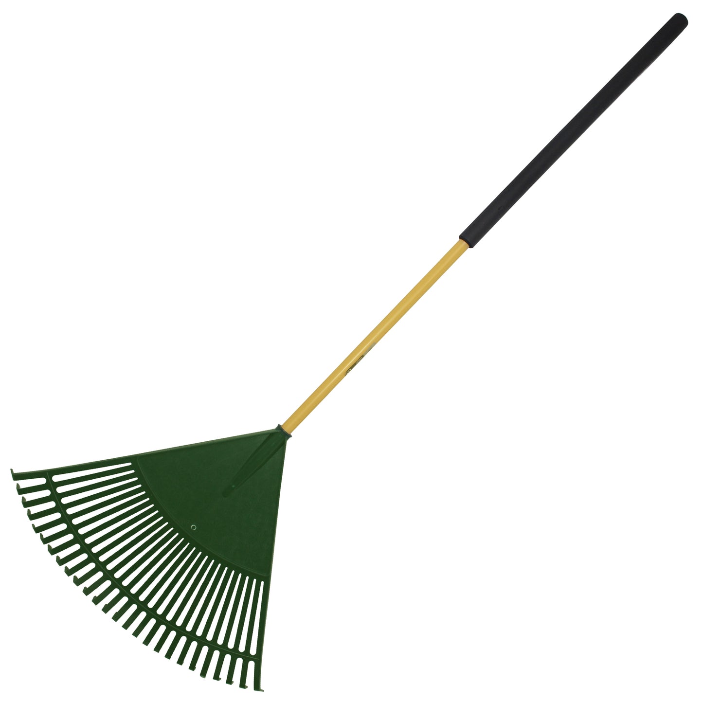 26 Inch Poly Leaf Rake with Hardwood Handle