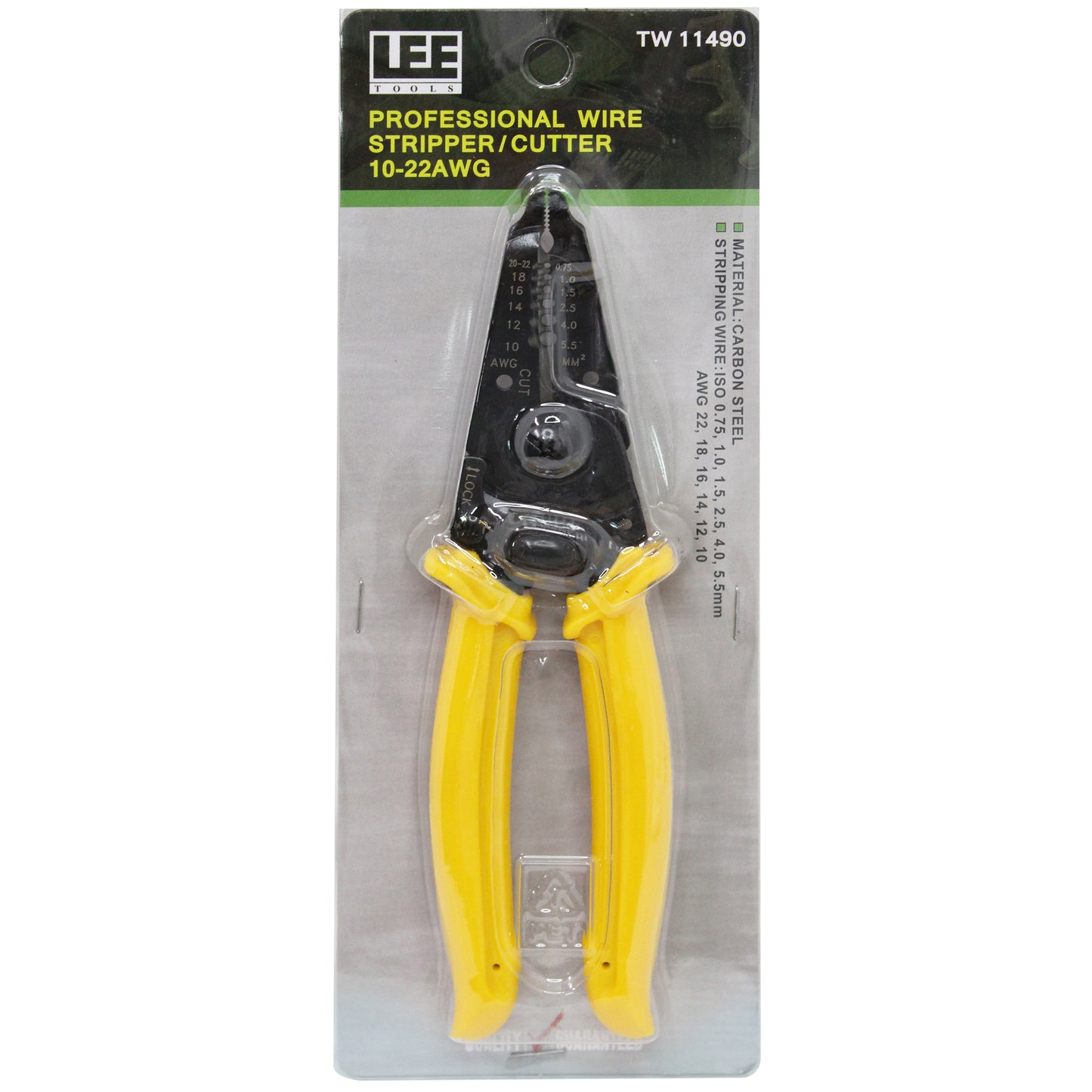 WIRE STRIPPER /CUT YELL 10-22AWG