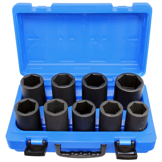 SKT SET 3/4DR IMPACT 9PC DP CASE