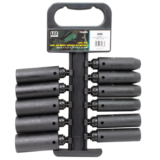 SKT SET 1/2DR IMPACT 12PC DP MET