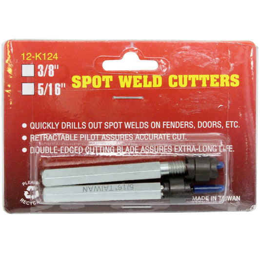 SPOT WELD CUTTER SET 2PC