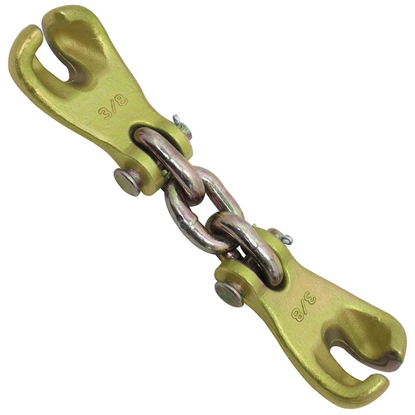 3/8" Chained Double Grab Links