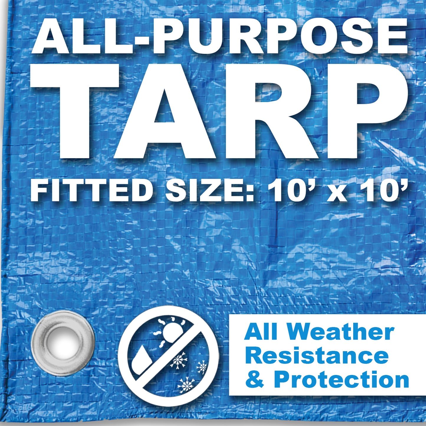 TARP 10FT X 10FT BLUE