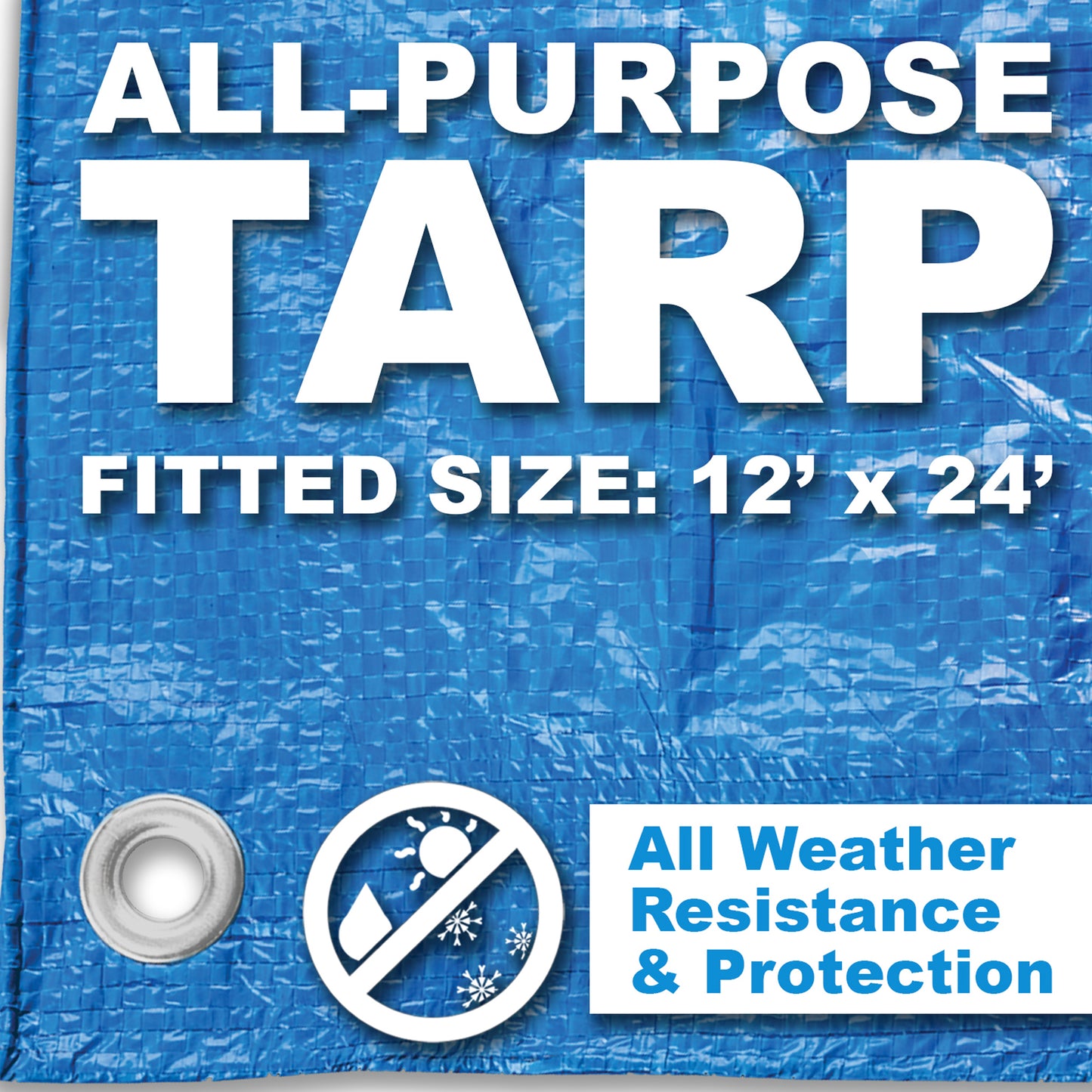 TARP 12FT X 24FT BLUE