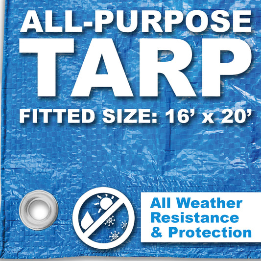 TARP 16FT X 20FT BLUE