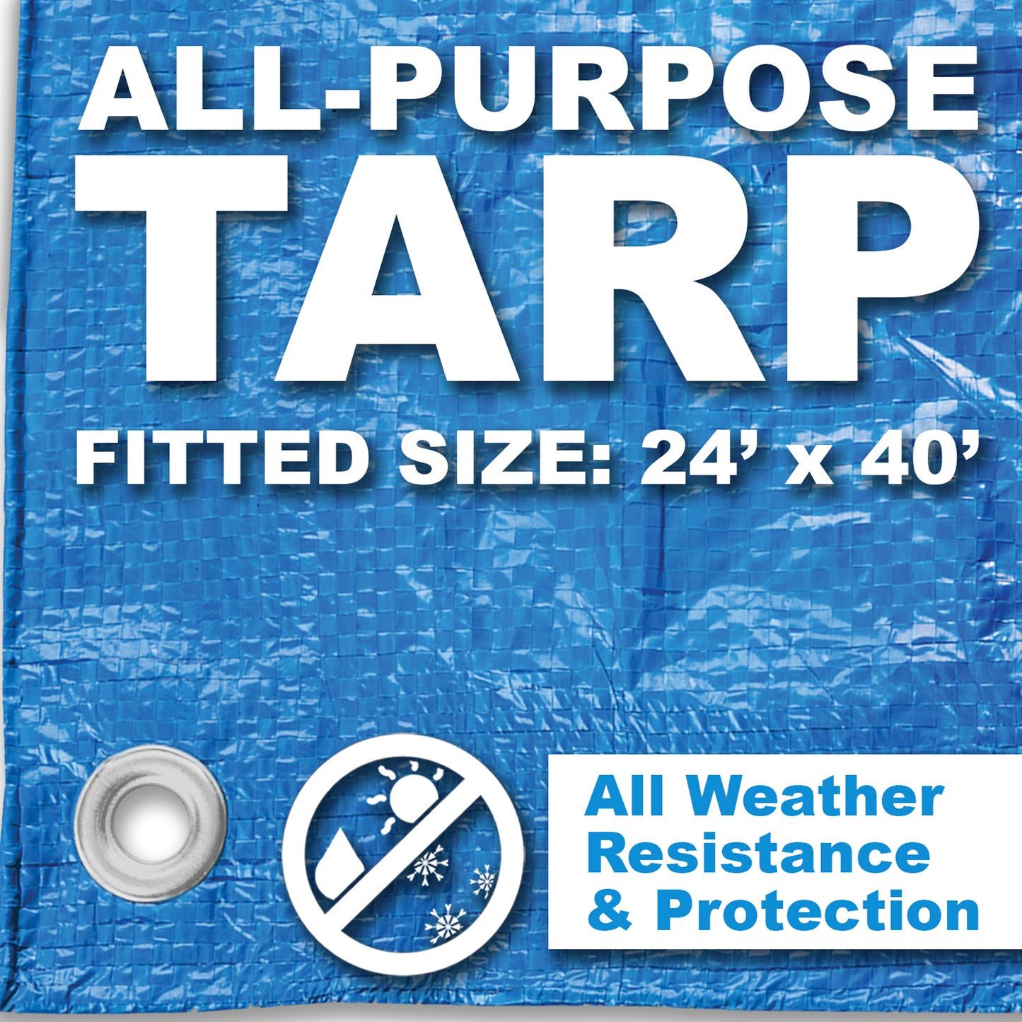 TARP 24FT X 40FT BLUE