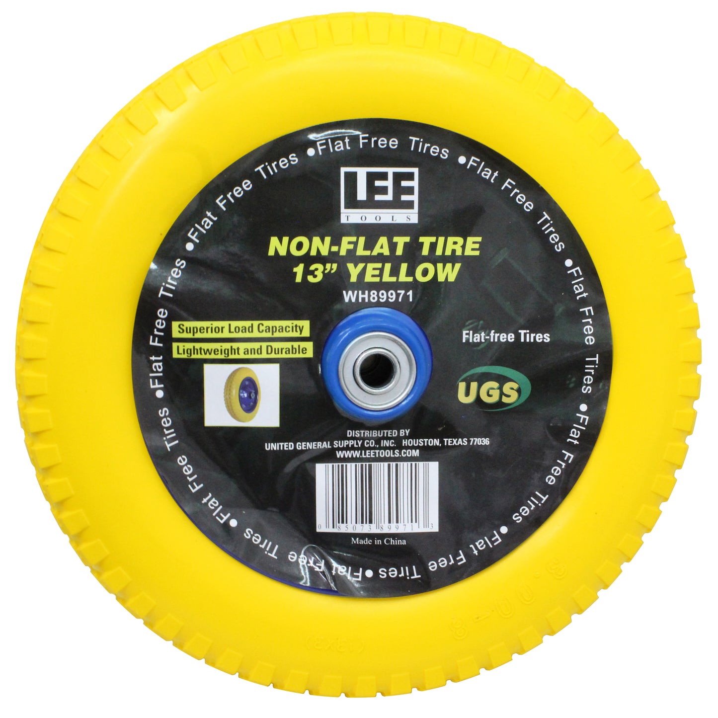 NON FLAT TIRE 13" YELLOW
