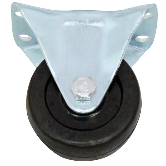 CASTER RIGID 2" RUBBER