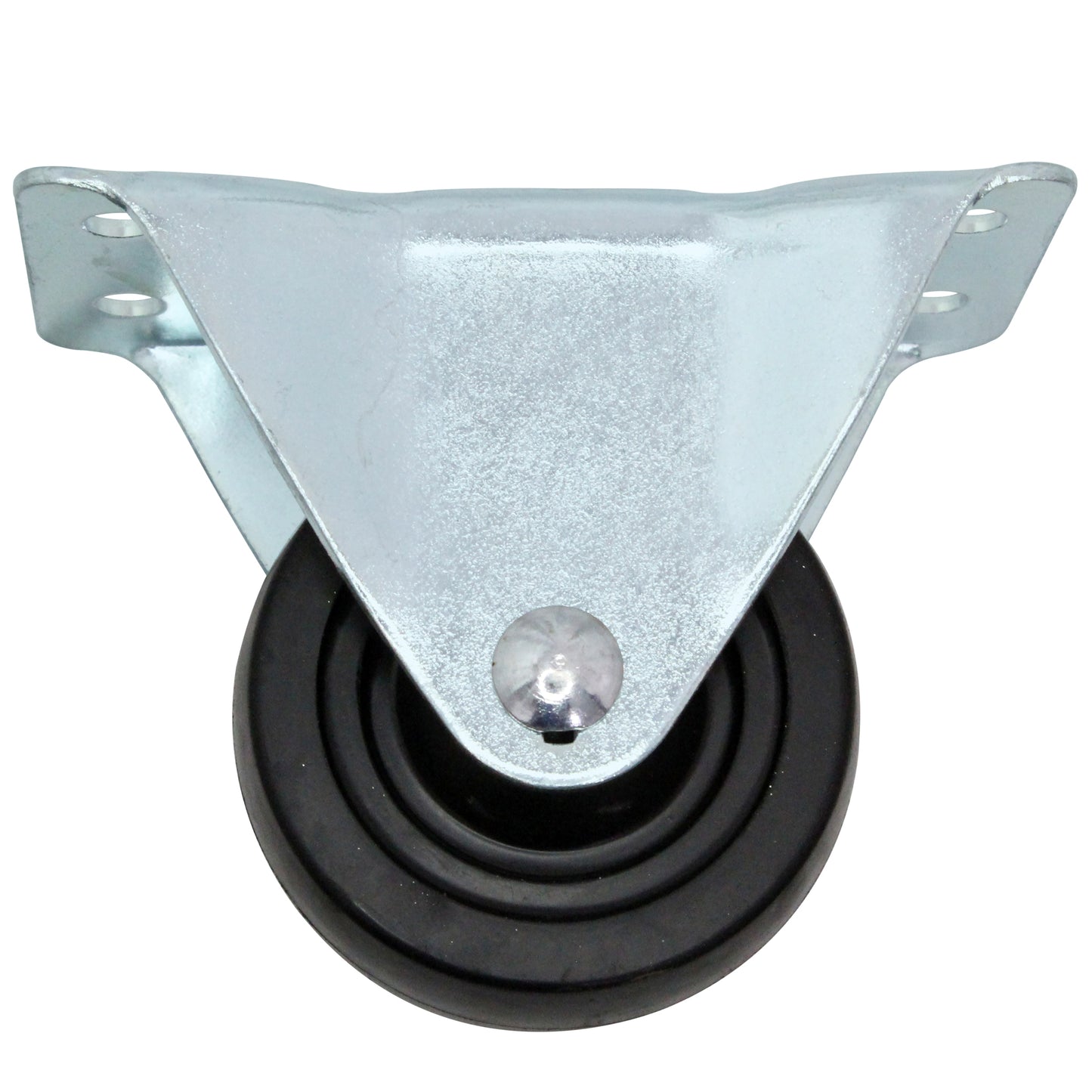 CASTER RIGID 3" RUBBER
