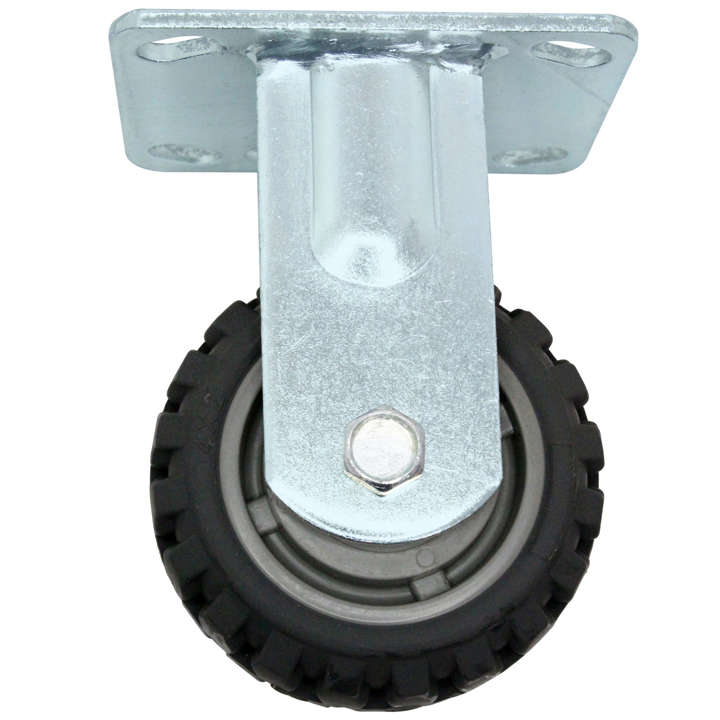 CASTER 4" RIGID HD PVC