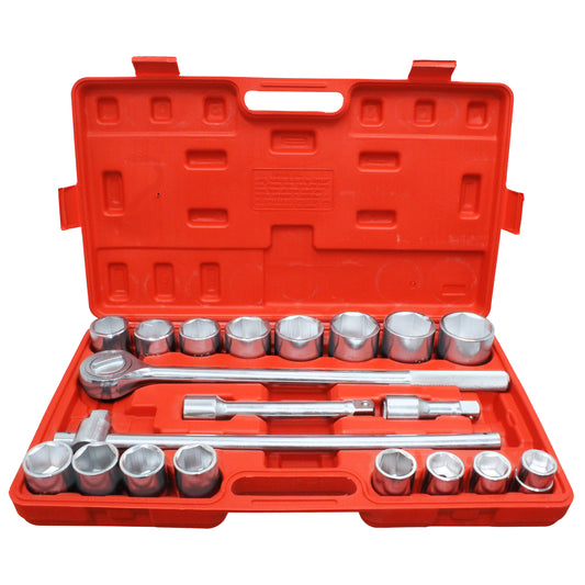 SOCKET SET 3/4DR 21PC SH 6PT SAE